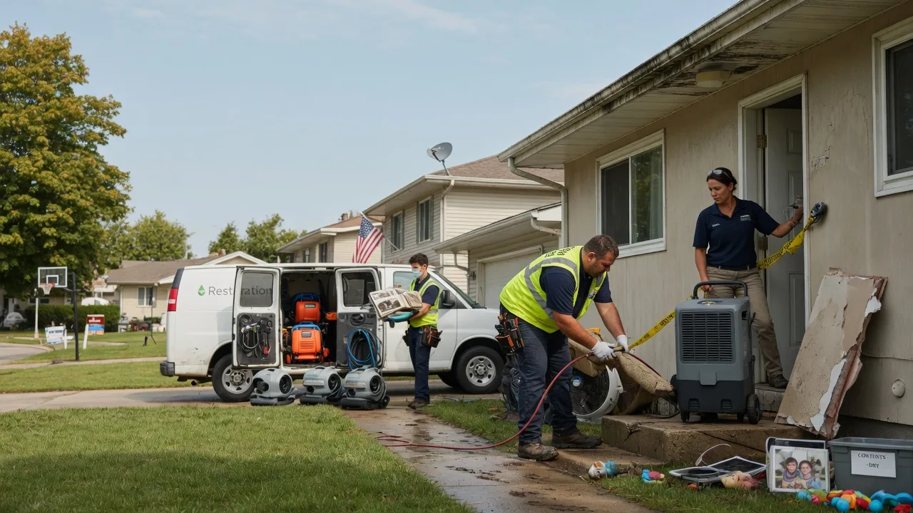 Water Damage Restoration in Westville, IL near me